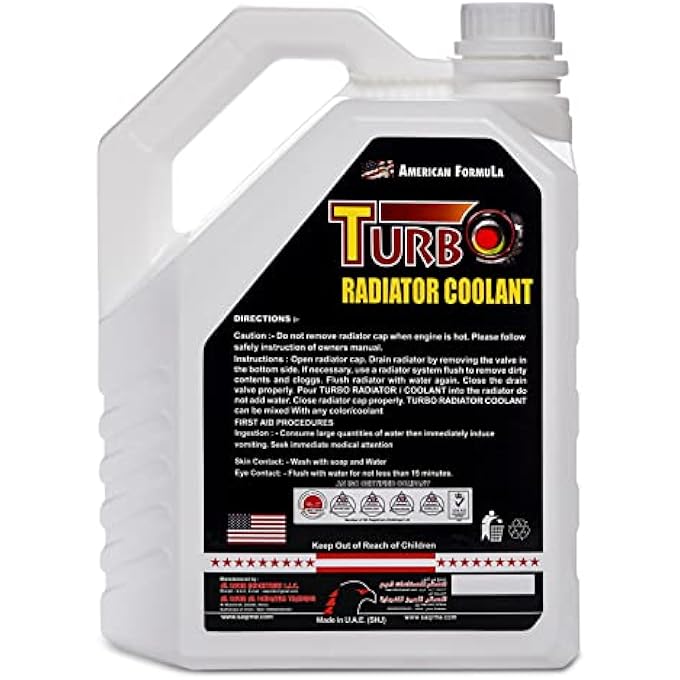Turbo RADIATOR COOLANT RED 1GLN - Image 1